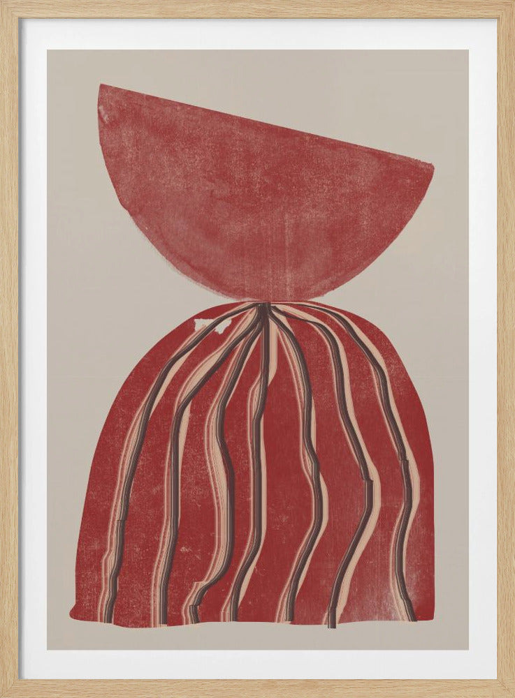 Crimson Silhouette | Poster