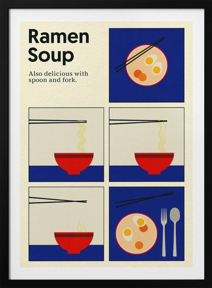 Poster Ramen-Suppe | Poster