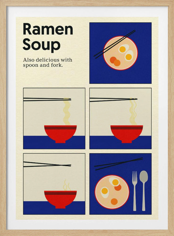 Poster Ramen-Suppe | Poster