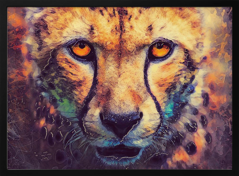 Animals Leopard Watercolor Animal Art | Poster