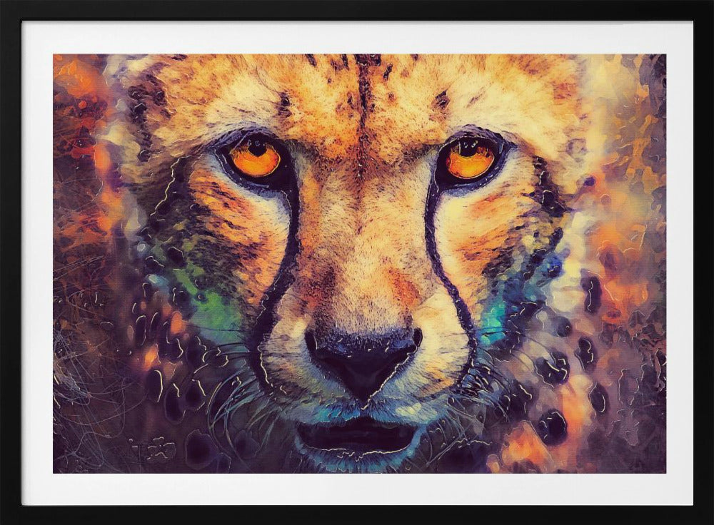 Animals Leopard Watercolor Animal Art | Poster