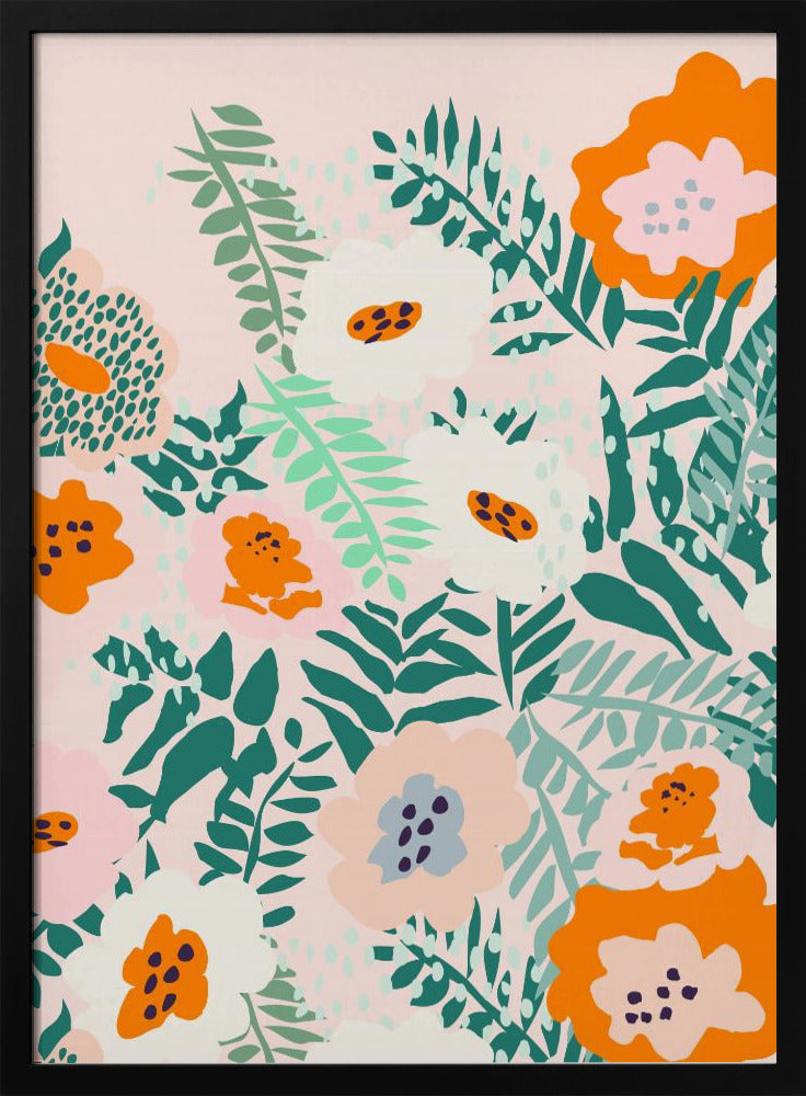 Botaniska dopaminblommor | Poster