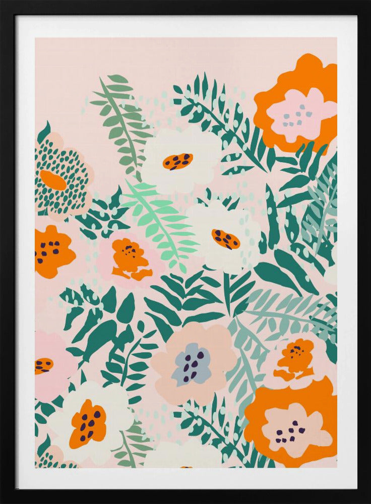 Botaniska dopaminblommor | Poster