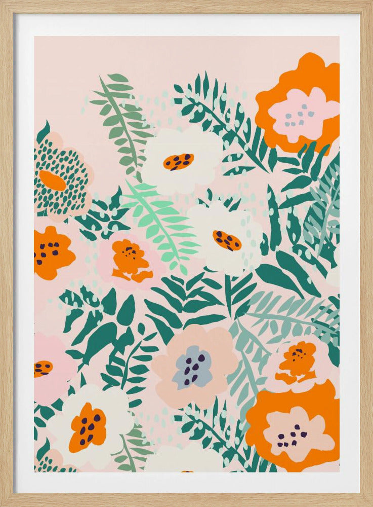 Botaniska dopaminblommor | Poster