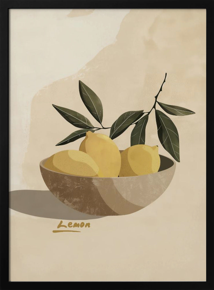 Zitronenharmonie | Poster