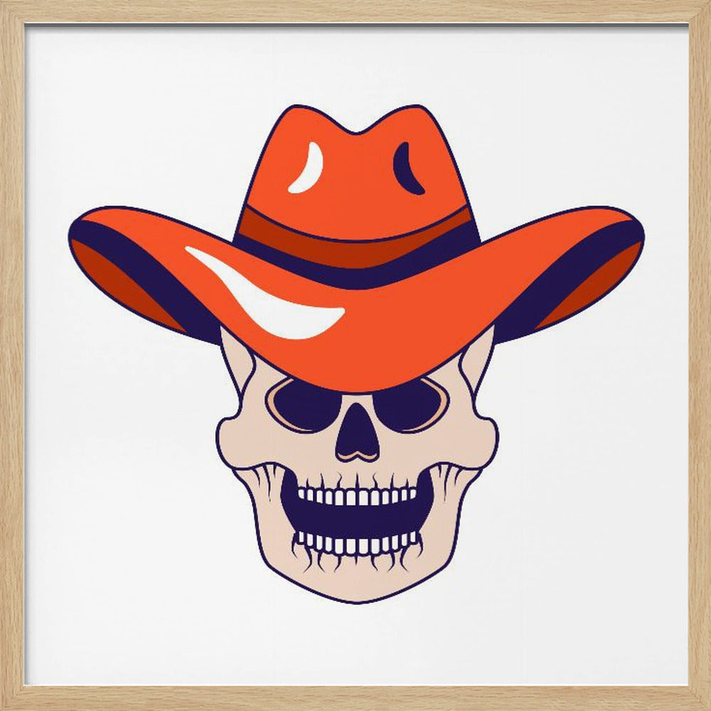 Cowboy-kranie-ikon | Plakater - Kunsttryk