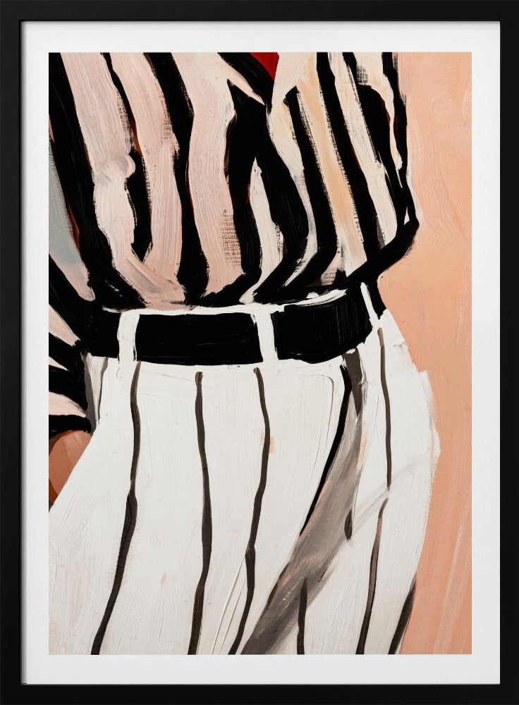 Stripe Elegance | Poster