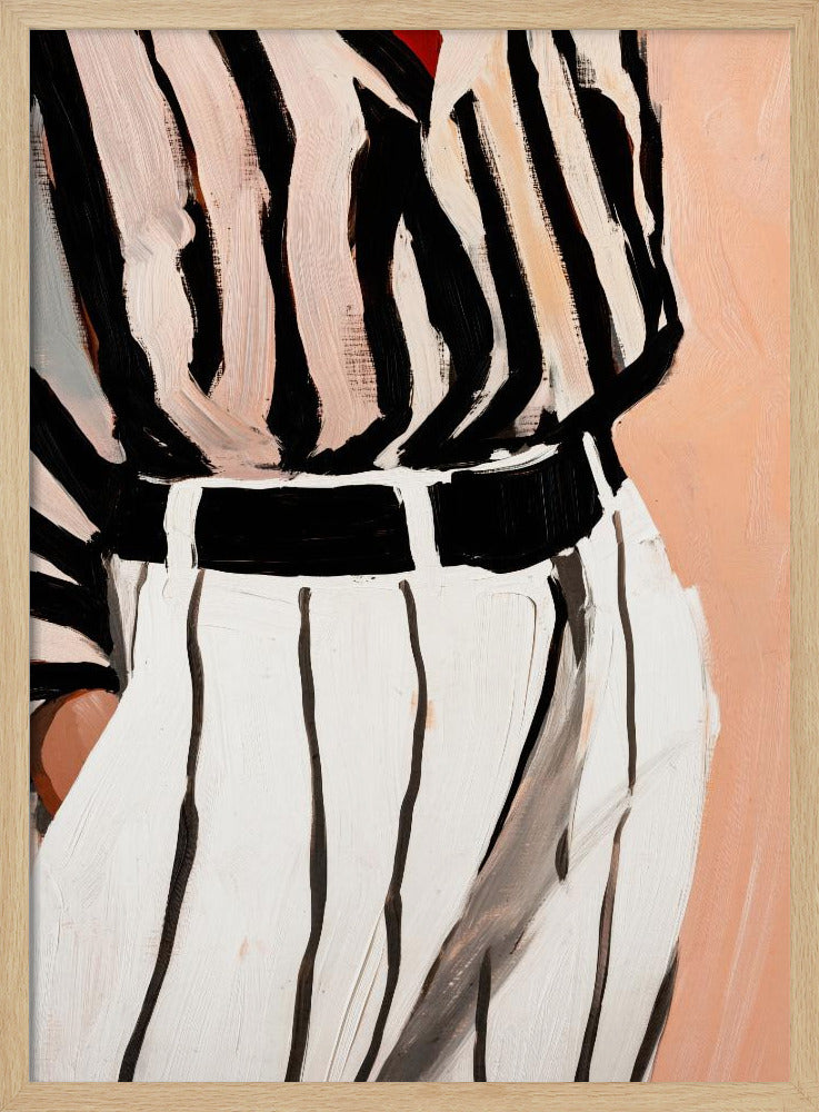 Stripe Elegance | Poster