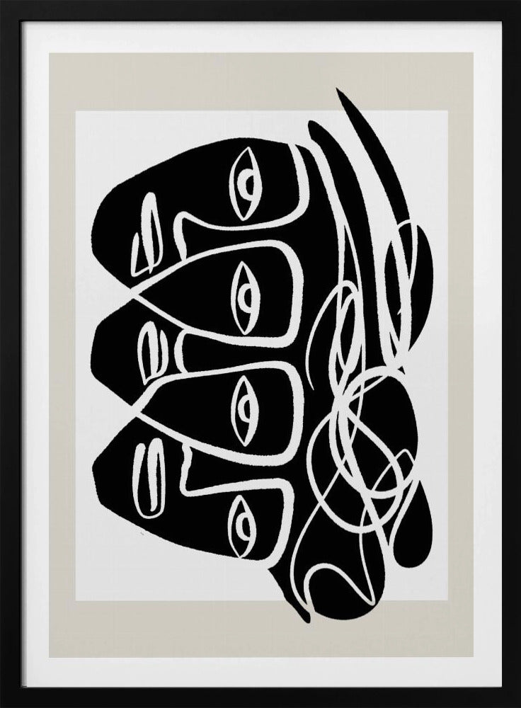 Abstract Faces | Poster