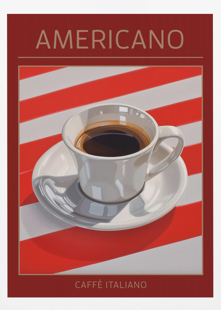Americano Kaffe | Poster