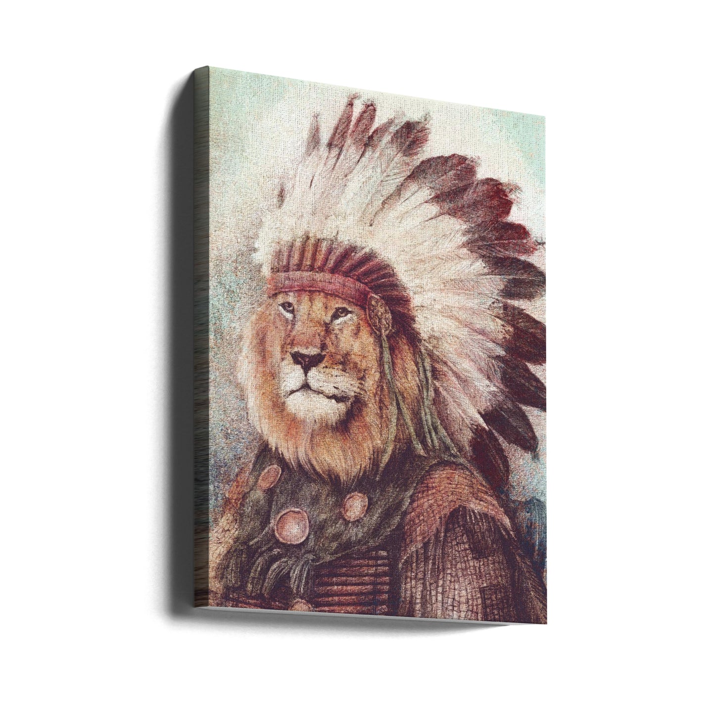 Majestätiskt lejon | Canvas