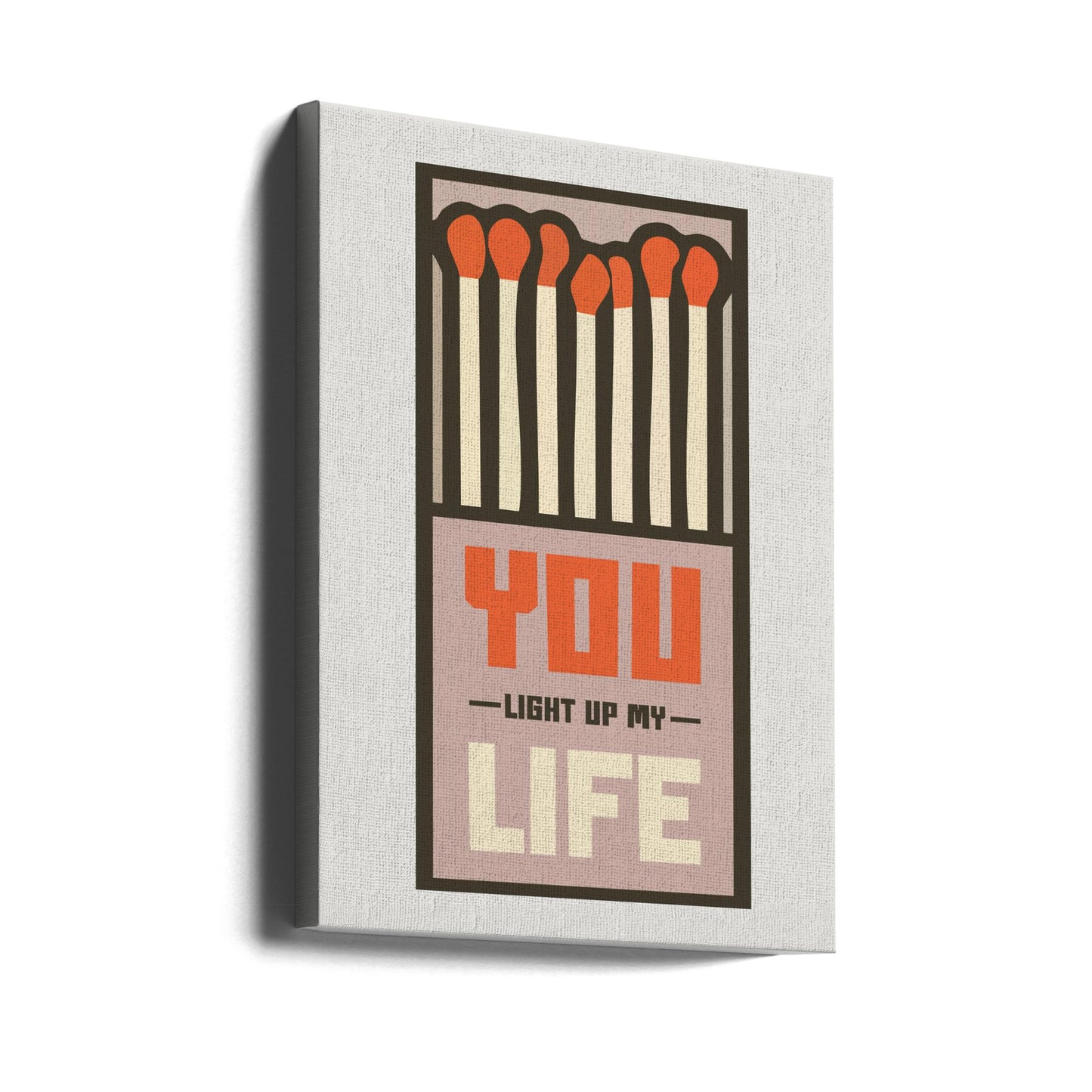 Vintage Matchbox-design | Canvas