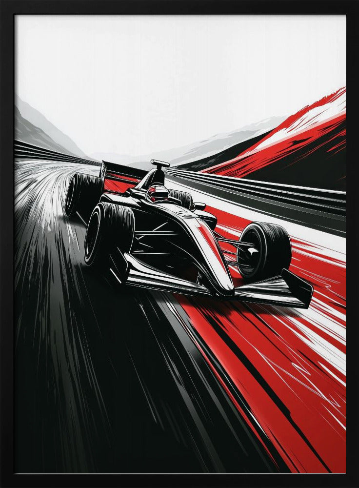 Car Racing sport art | Poster