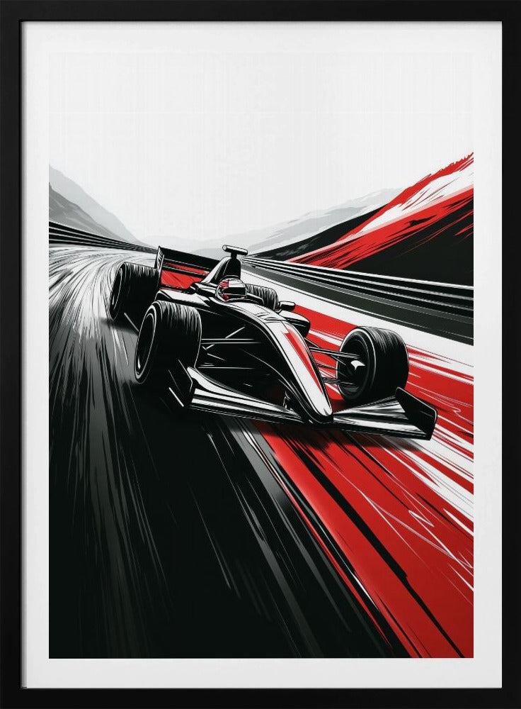 Car Racing sport art | Poster
