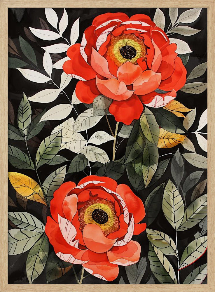Peonies Justna Jaszke Jbjart | Poster
