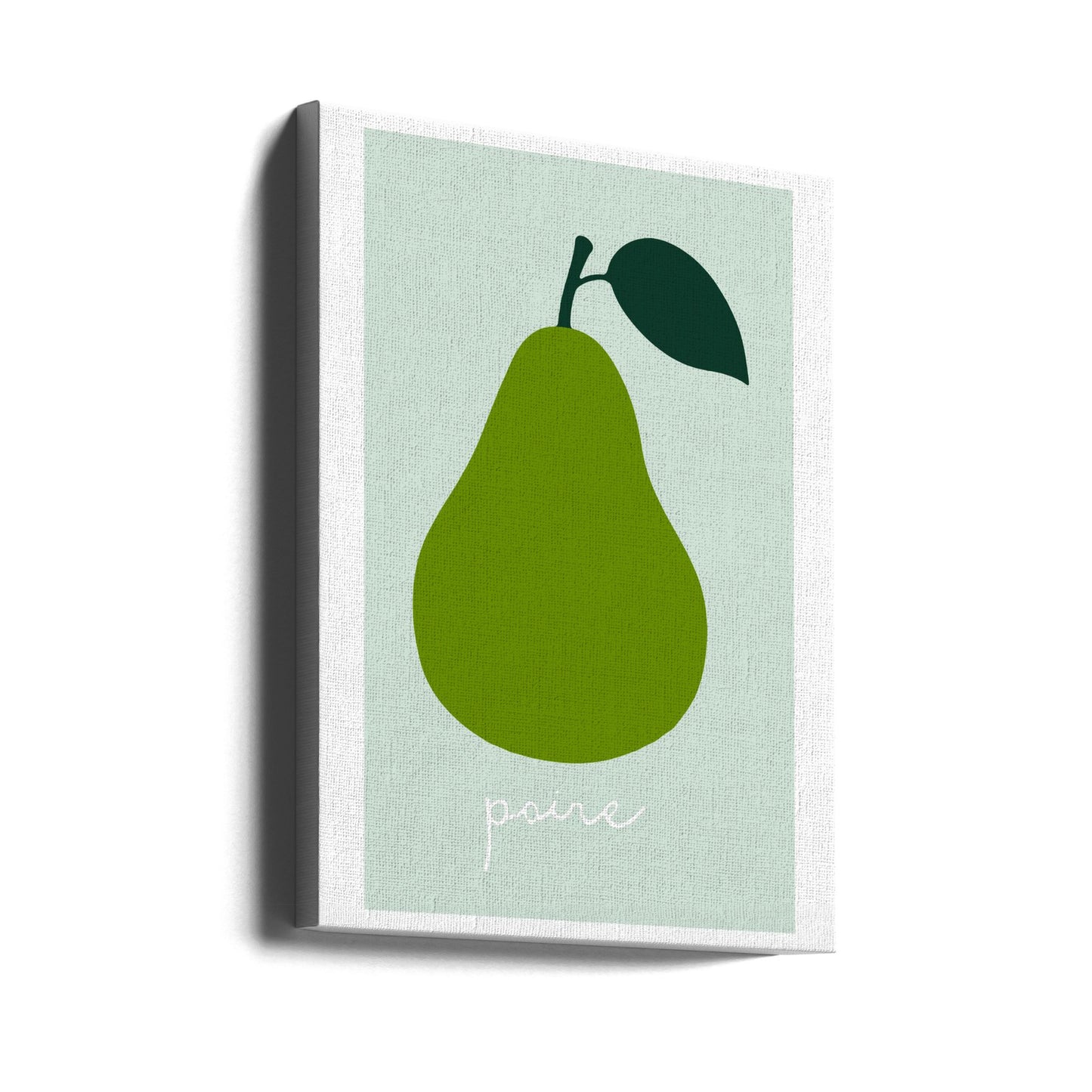 La Poire (Bright Green) | Canvas