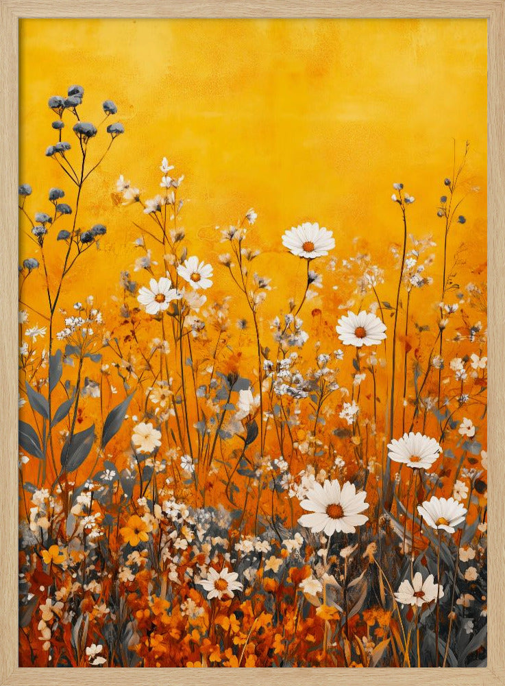 Wildflower Meadow Evergreen Flowers | Poster