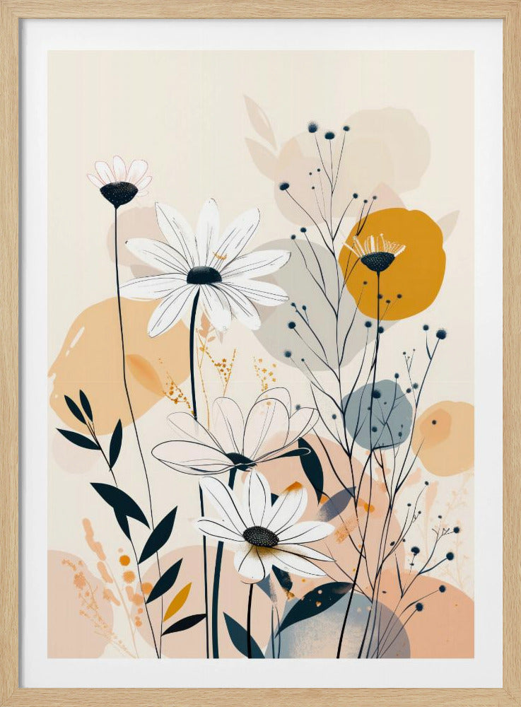 Abstract Floral Elements | Poster