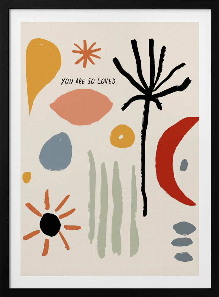 Abstract Embrace | Poster
