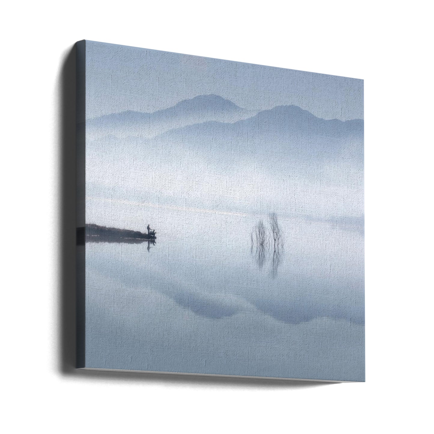 Blaue Stille | Leinwand-Bilder