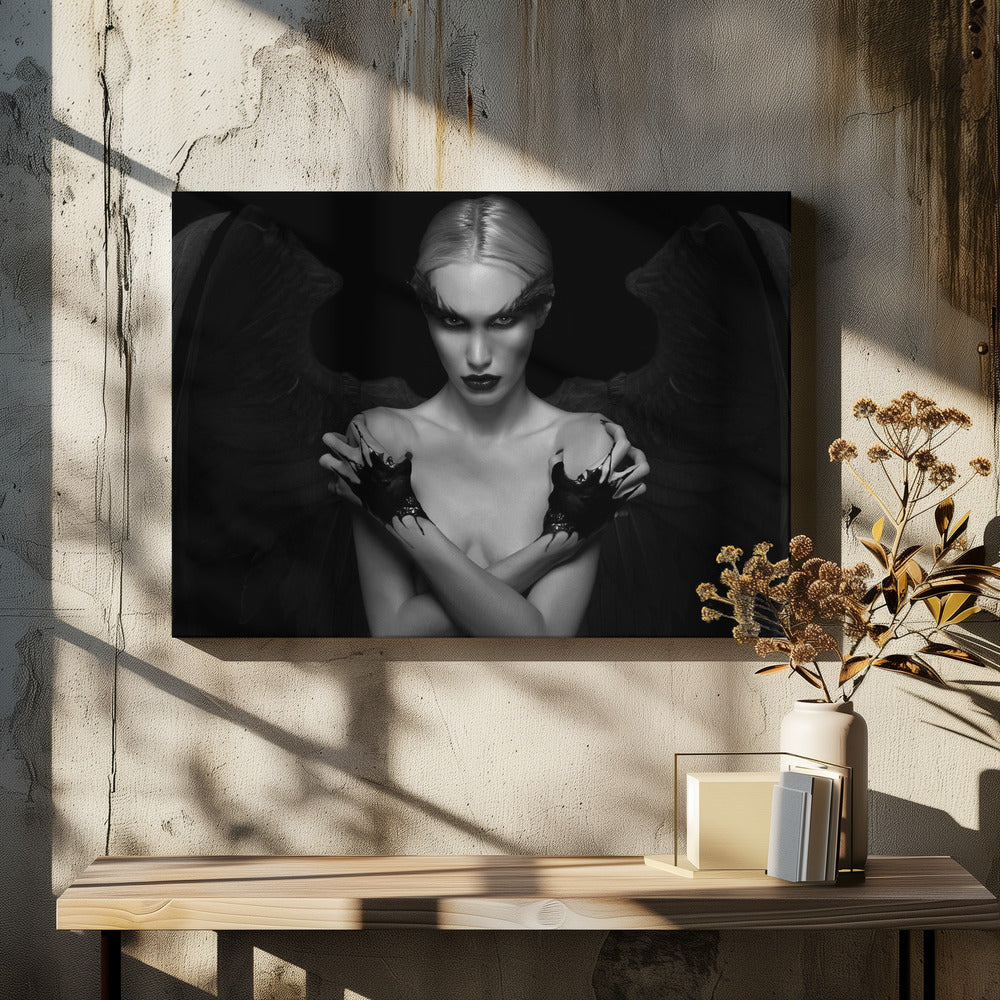 Mörk ängel | Canvas