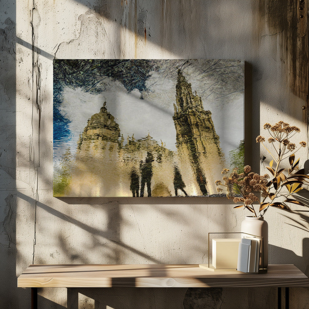 Riflesso della Cattedrale di Toledo | Stampe su Tela
