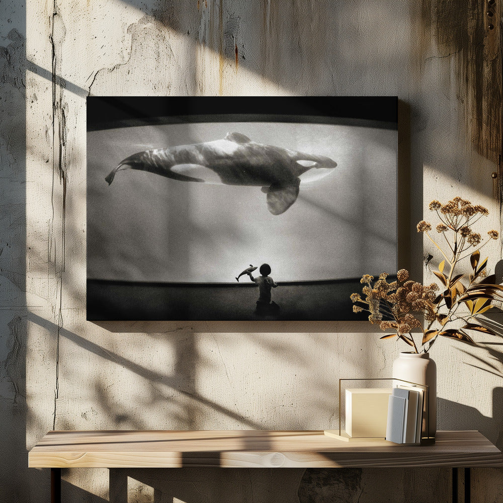 Innerhalb der Domäne des Orcas | Leinwand-Bilder