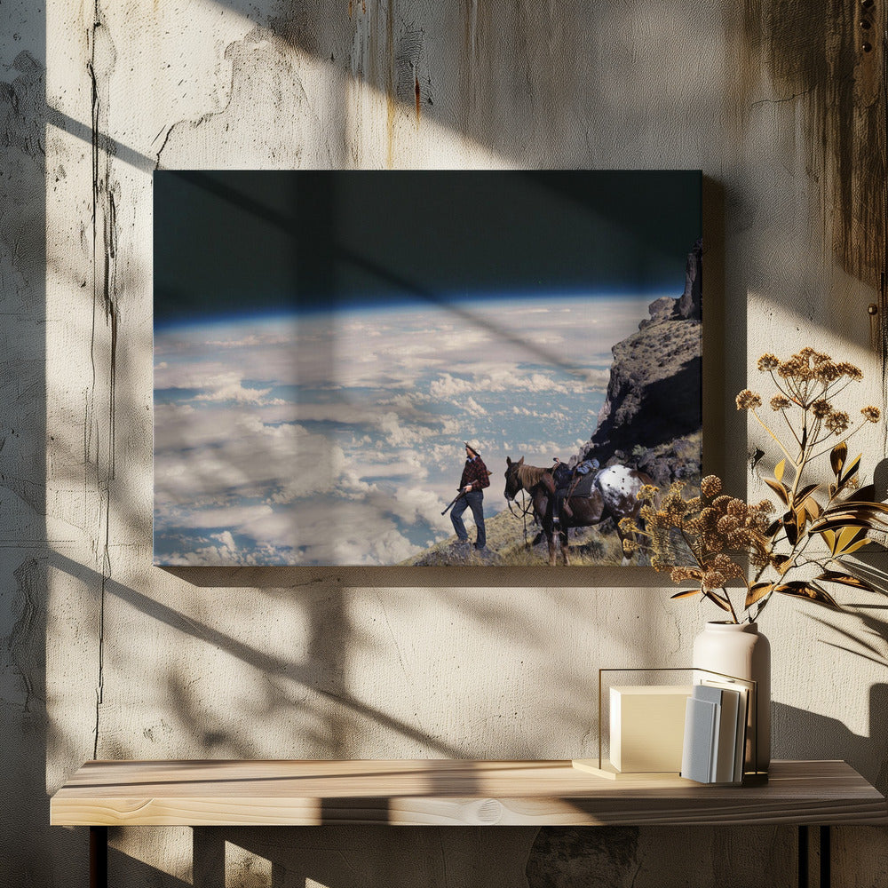 L'homme de la dernière frontière | Tableaux sur Toile