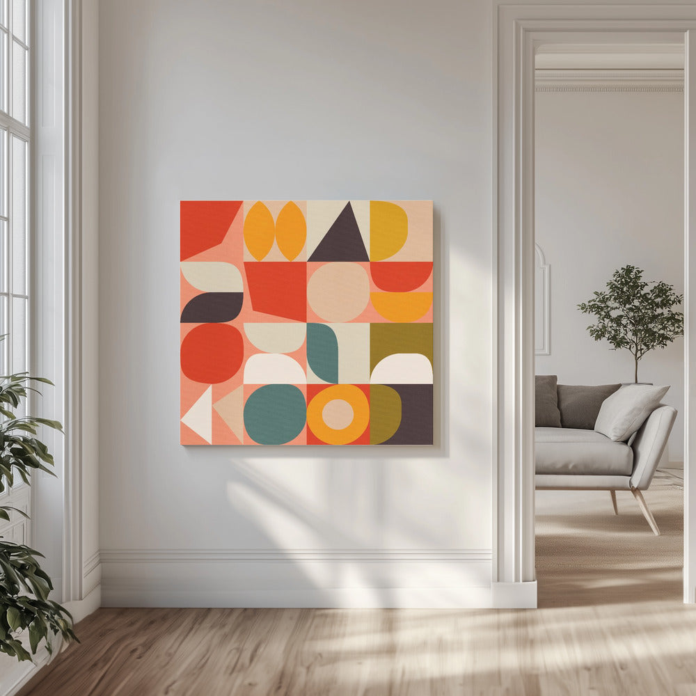 Bauhaus Ny 4 | Lærredsbilleder