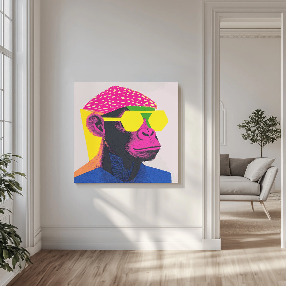 Singe cool | Tableaux sur Toile