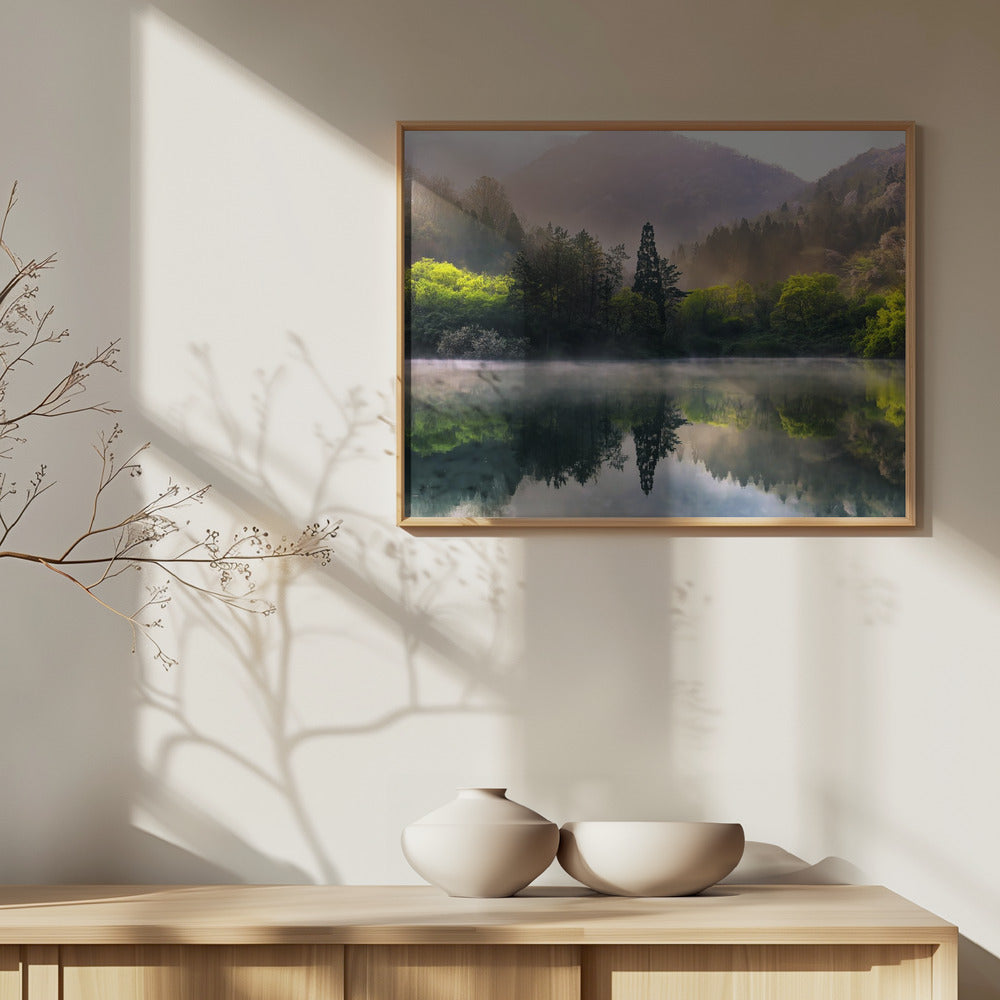 Morgenstille | Poster - Kunstdruck