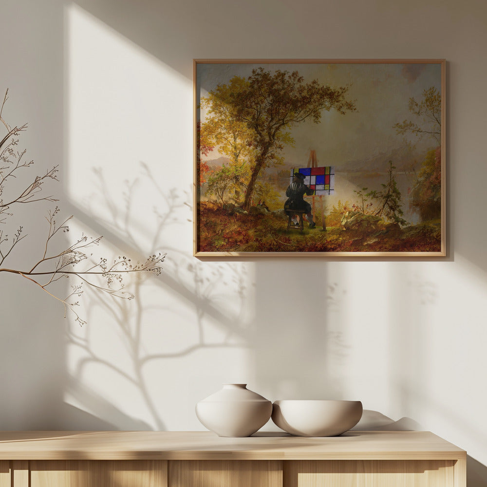 Cubist Landscape | Poster