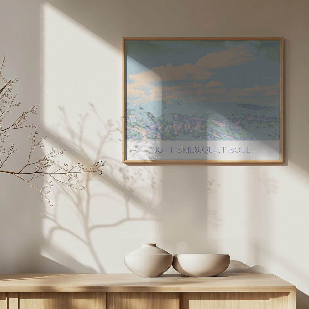 Calm Horizon Vibes | Poster