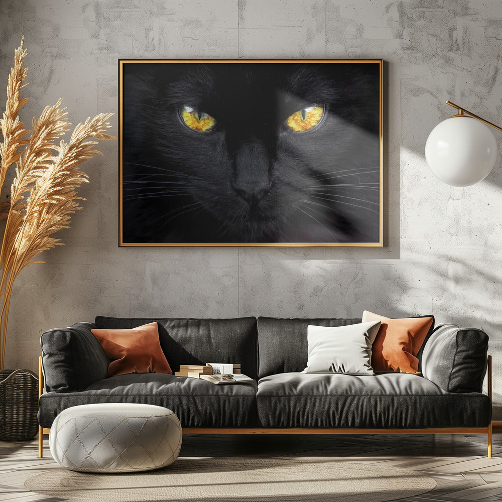 Der Hypnotiseur der Nacht | Poster - Kunstdruck