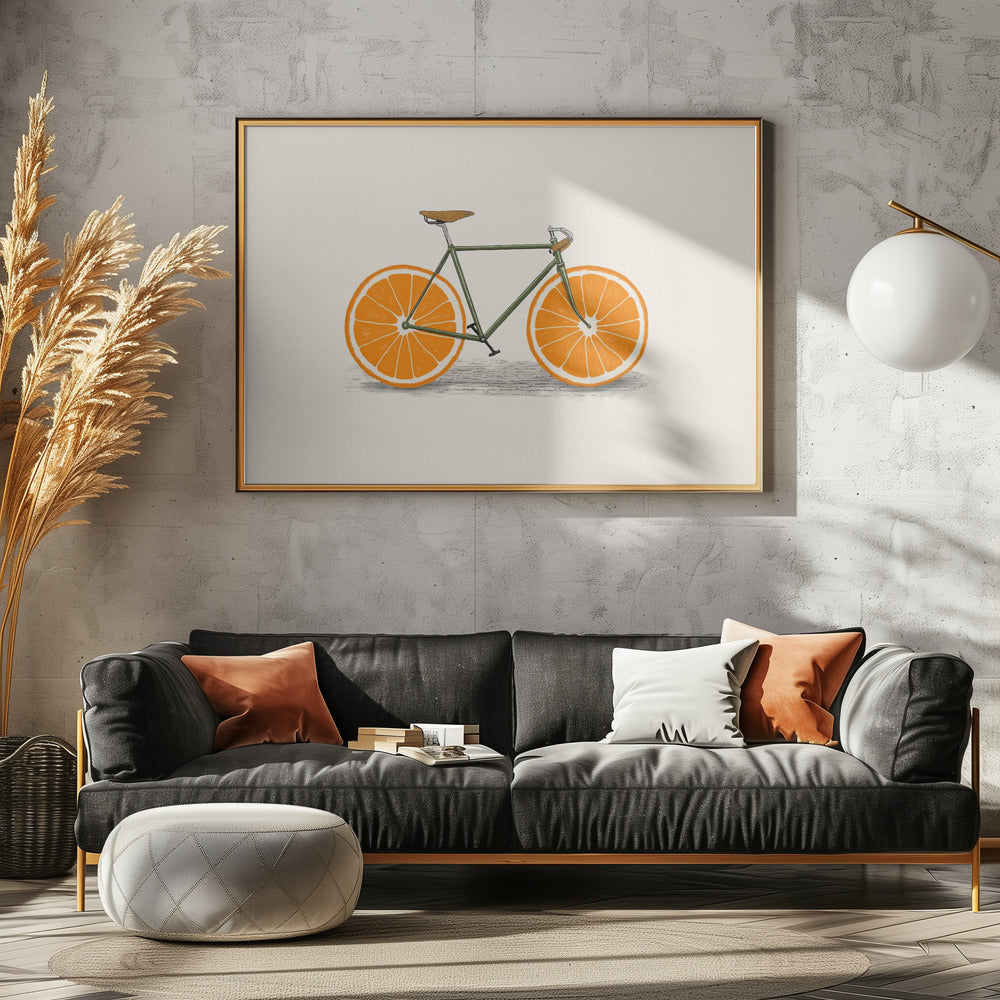 Ruote arancioni | Poster - Stampe d’Arte
