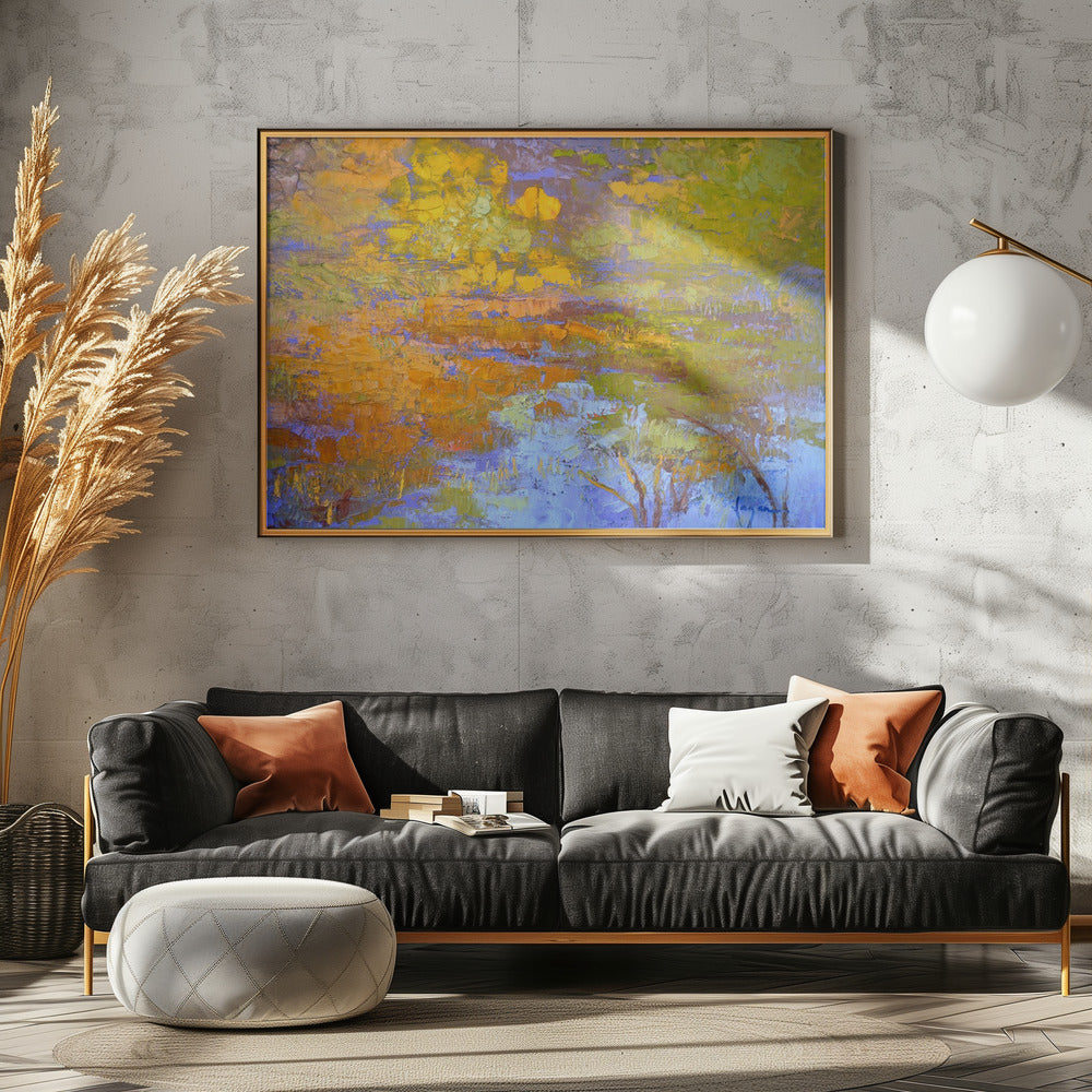 Gyllene reflektion | Poster