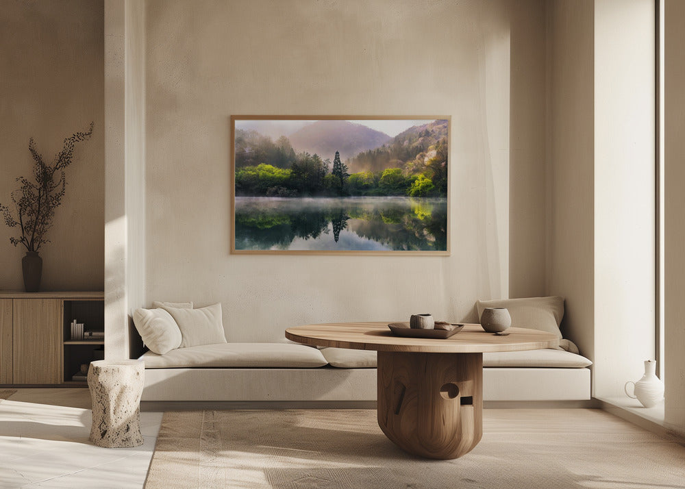 Morgenstille | Poster - Kunstdruck