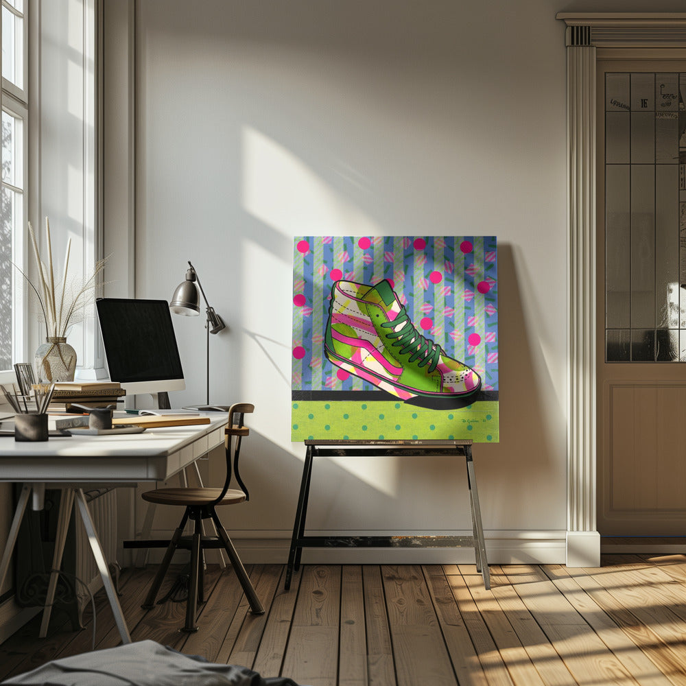Grüne Fantasie | Leinwand-Bilder