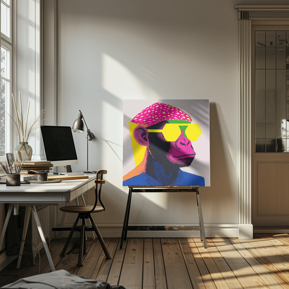 Singe cool | Tableaux sur Toile