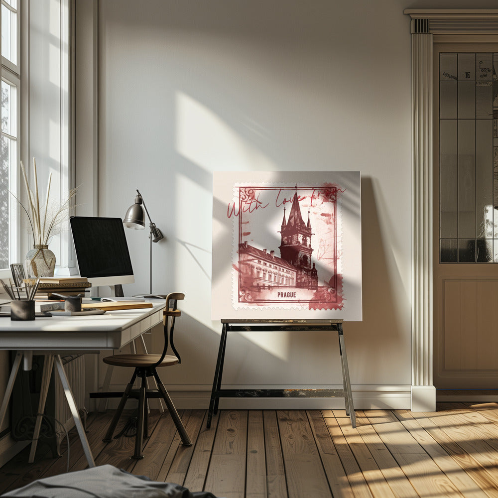 With Love From Prague | Canvas