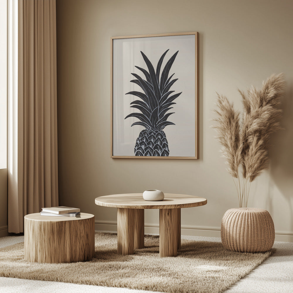 Black Pineapple | Poster