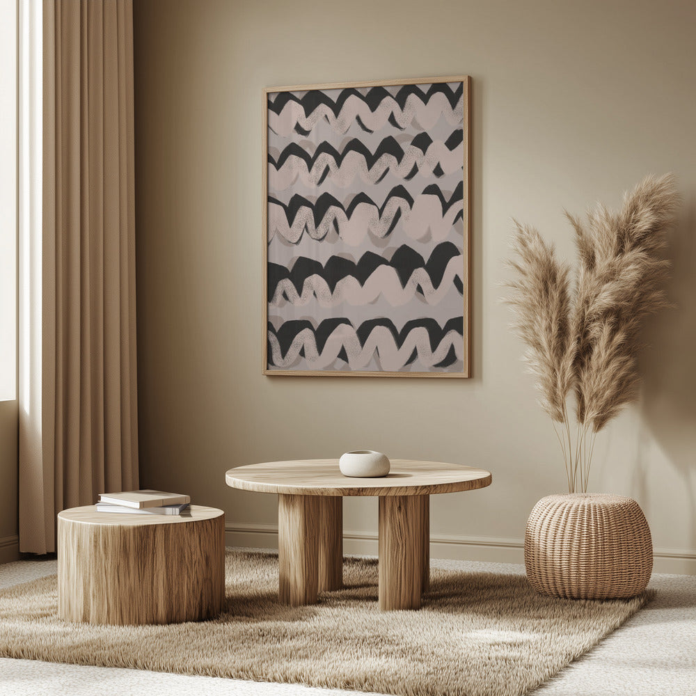 Zigzag Tapestry | Poster