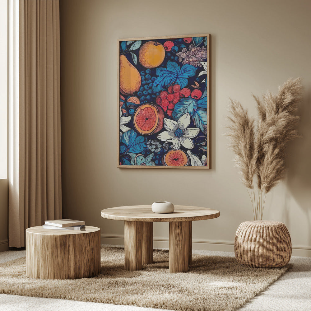 Blomster og frugter 6 | Plakater - Kunsttryk