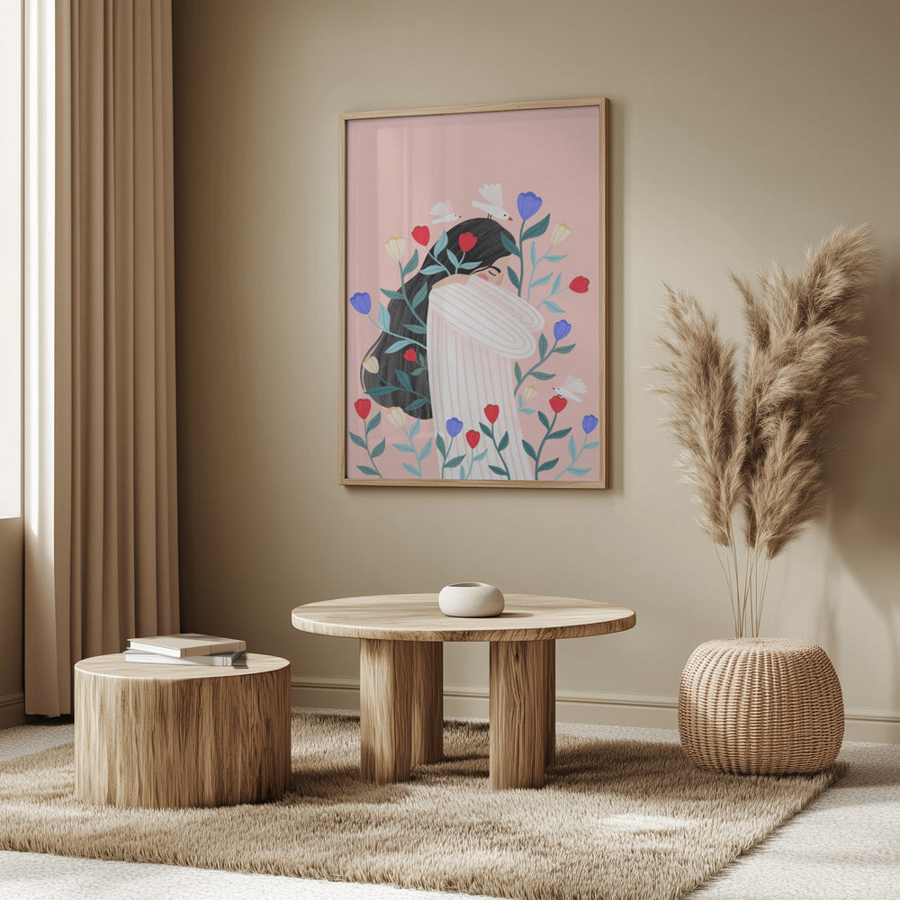 Blüten und Gelassenheit | Poster