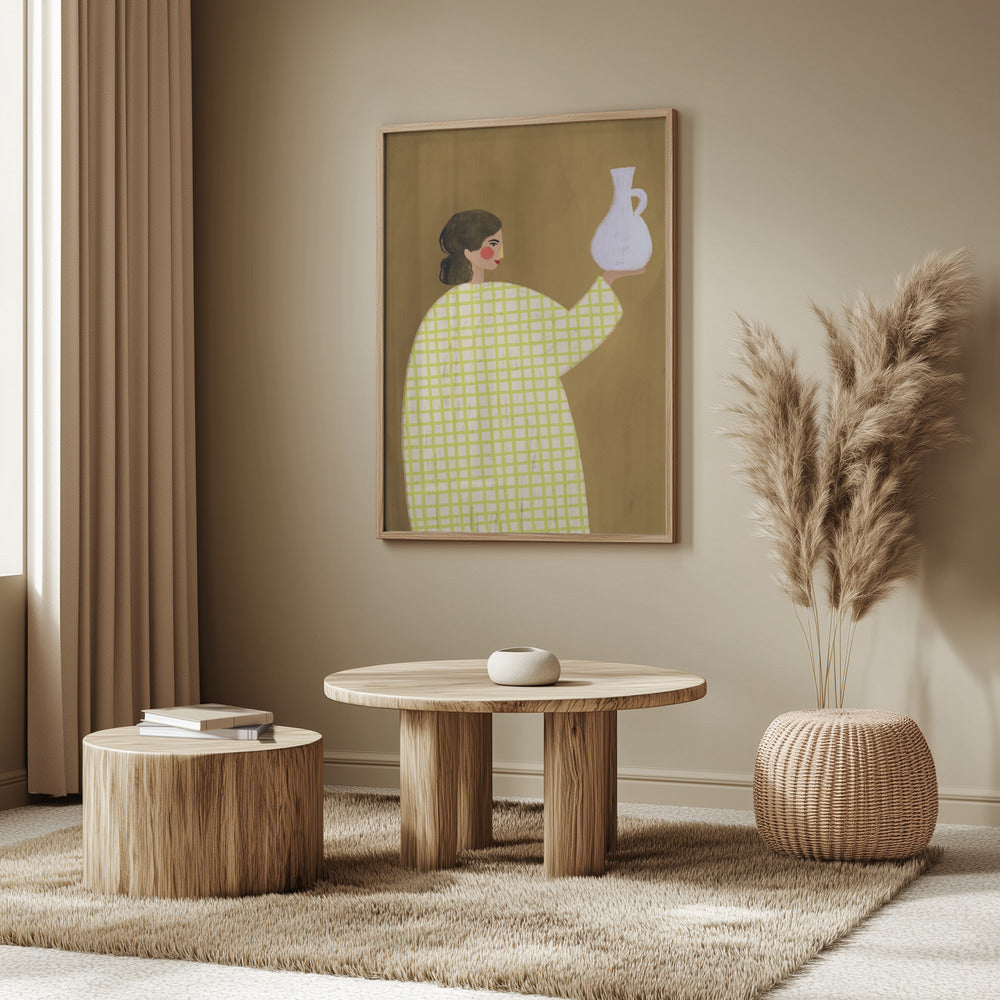 Kvinnan med vasen | Poster