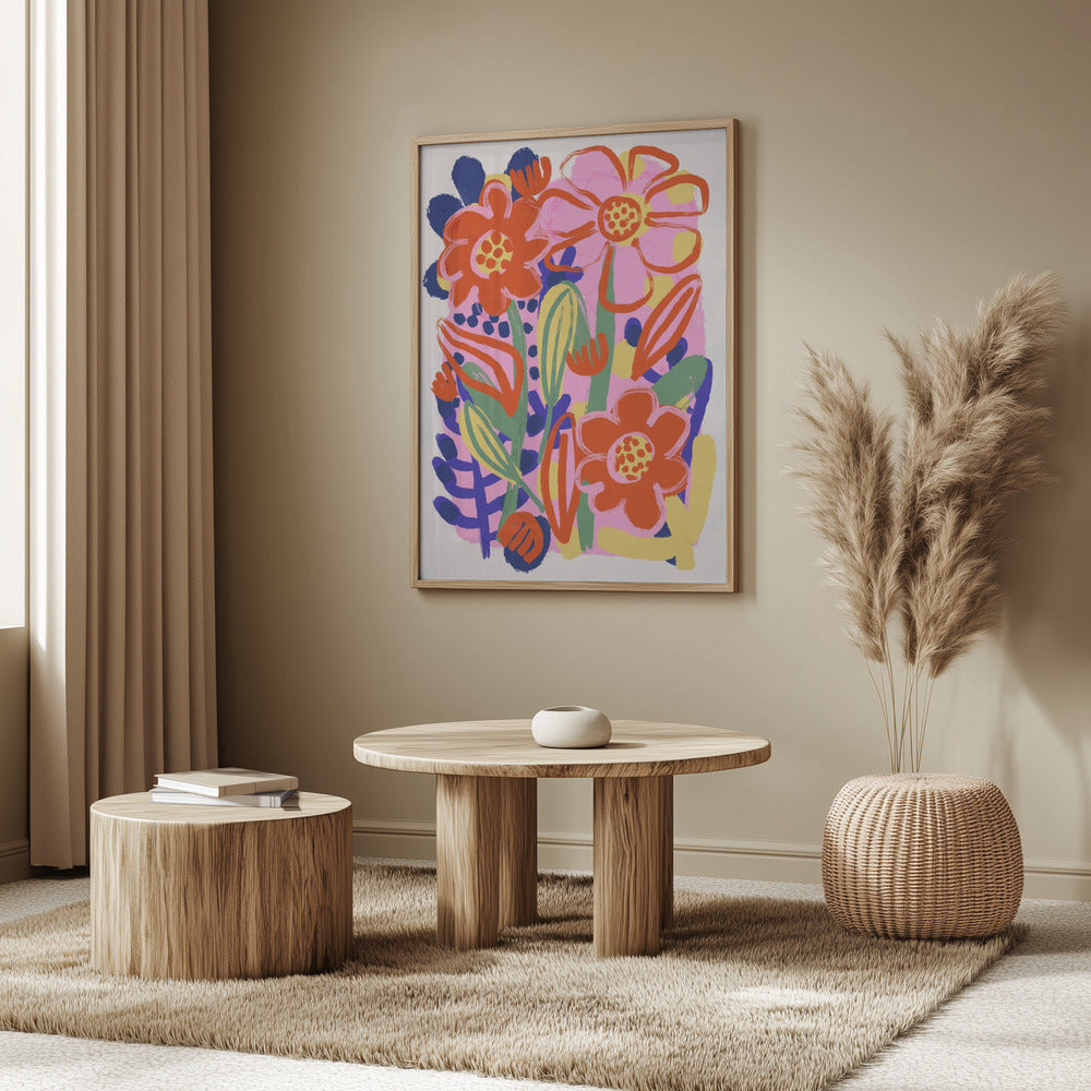 Sommarblommor nr 2 | Poster