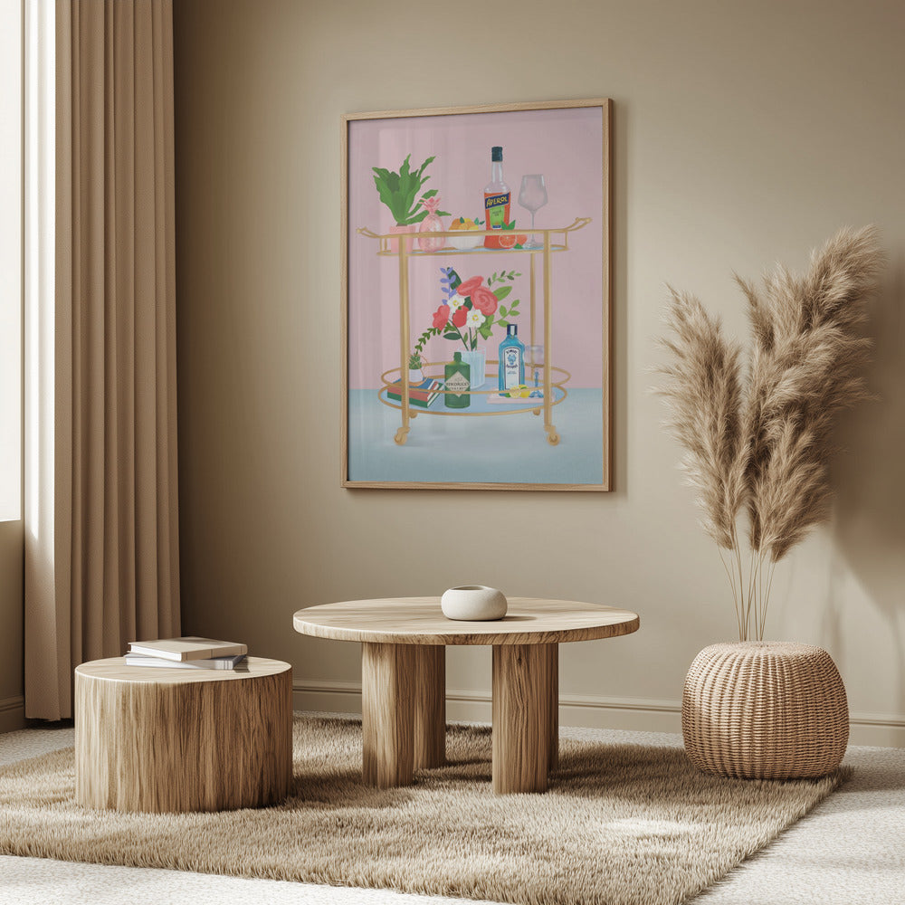 Carrello bar | Poster - Stampe d’Arte