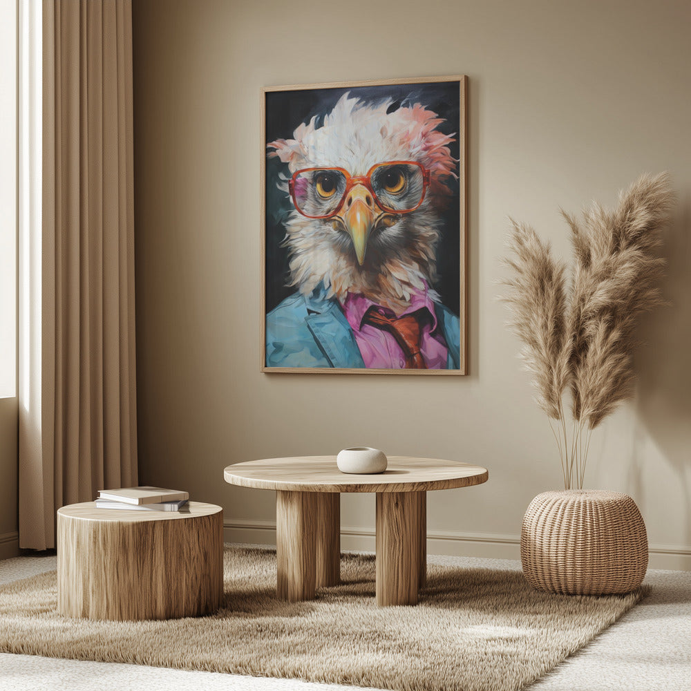 Taube Aquarell Tierkunst | Poster