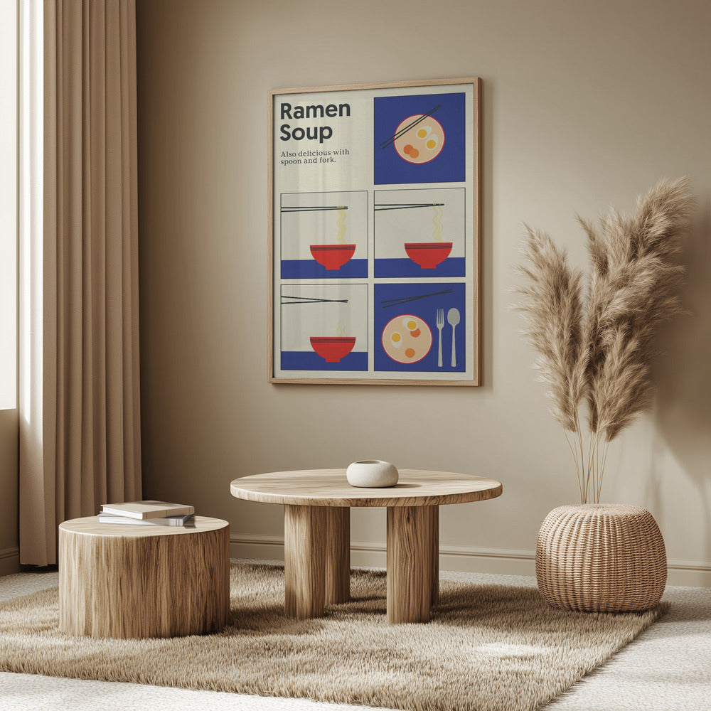 Poster Ramen-Suppe | Poster