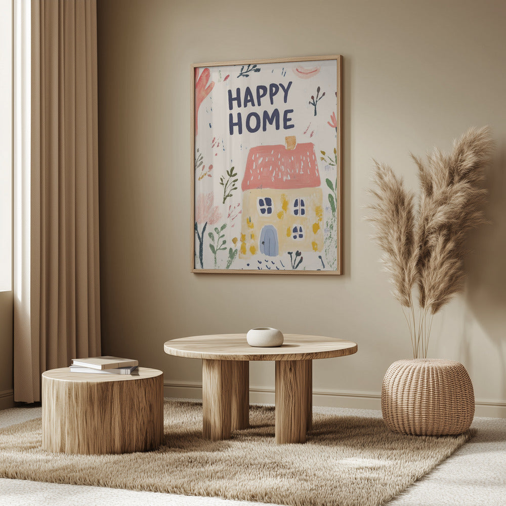 Happy home | Poster
